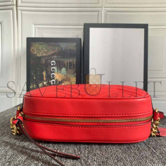 GUCCI MARMONT SMALL MATELASSE SHOULDER BAG 447632   (24*13*7cm)